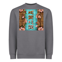 Storm Western Mama Pink Roses Heavyweight Sweatshirt - LillyAllenDesigns