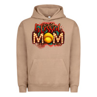 Pigment Burro blessed softball mom lightbulb letters Urban Hoodie - OliviaCreatesArt
