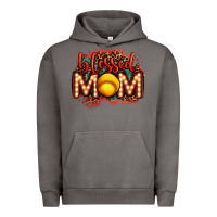 Pigment Tornado blessed softball mom lightbulb letters Urban Hoodie - OliviaCreatesArt