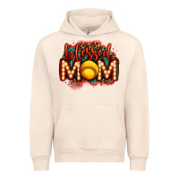 Sandshell blessed softball mom lightbulb letters Urban Hoodie - OliviaCreatesArt