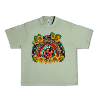 Oil Green ladybuy  rainbow Urban Heavy Tee - BarkalooDesign