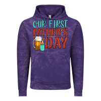 Cloud Purple our first father's day Vintage Hoodie - Artiststas
