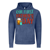 Vintage Denim our first father's day Vintage Hoodie - Artiststas