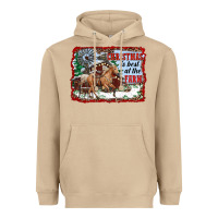Mushroom christmas is best at the farm Heavyweight Hoodie - RanaPortraitStore
