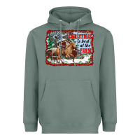 Sage christmas is best at the farm Heavyweight Hoodie - RanaPortraitStore