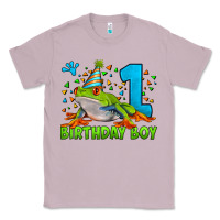 Lilac birthday boy frog age 1 Classic Tee - LillyAllenDesigns