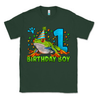 Sports Green birthday boy frog age 1 Classic Tee - LillyAllenDesigns