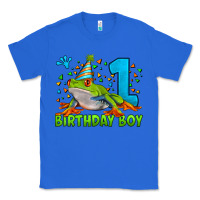 True Royal birthday boy frog age 1 Classic Tee - LillyAllenDesigns