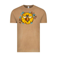 Vintage Camel bee sunflower leopard Vintage Tee - AdoDesignShop