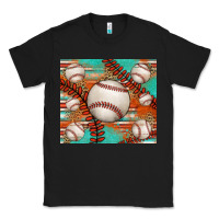 Black baseball turquoise serape glitter tumbler Classic Tee - Jasminsmagicworld