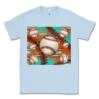 Dusty Blue baseball turquoise serape glitter tumbler Classic Tee - Jasminsmagicworld