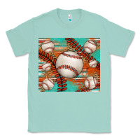 Seafoam baseball turquoise serape glitter tumbler Classic Tee - Jasminsmagicworld
