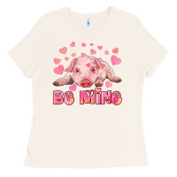 Bone be mine baby pig Ladies Tee - RanaPortraitStore