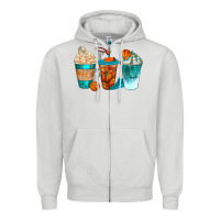 Dove Grey basketball coffee cups bbs Zipper Hoodie - BundleAndBundleShop