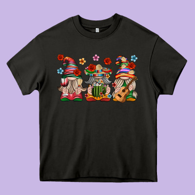 Mexican Gnomes Heavy Core Tee Designed By Texasbilliewilder