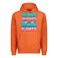 Carrot Trans rights are human rights Premium Hoodie - NancyCooperArtShop