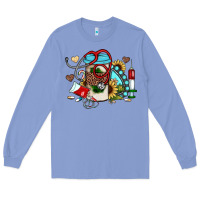 Colony Blue Christmas sunflower gemstone nurse Long Sleeve Tee - JahusDesignShop