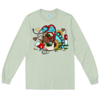 Matcha Christmas sunflower gemstone nurse Long Sleeve Tee - JahusDesignShop