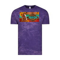 Cloud Purple aztec horse cactus and sunflowers license plate template Vintage Tee - Artiststas