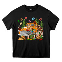 Black Mexican Gnome Truck Heavy Core Tee - texasbilliewilder
