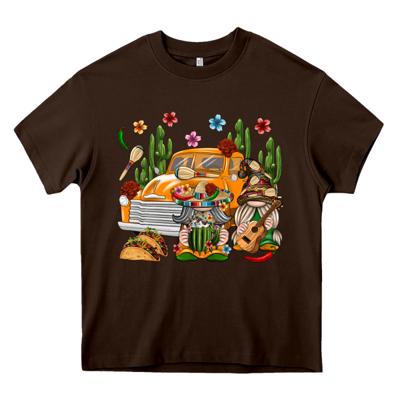 Mexican Gnome Truck Heavy Core Tee by texasbilliewilder | Teevron