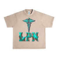 French Oak licensed practical nurse medical symbol Urban Heavy Tee - BarkalooDesign