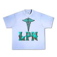 Grape Ice licensed practical nurse medical symbol Urban Heavy Tee - BarkalooDesign