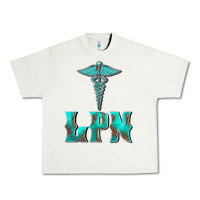 Pistachio licensed practical nurse medical symbol Urban Heavy Tee - BarkalooDesign