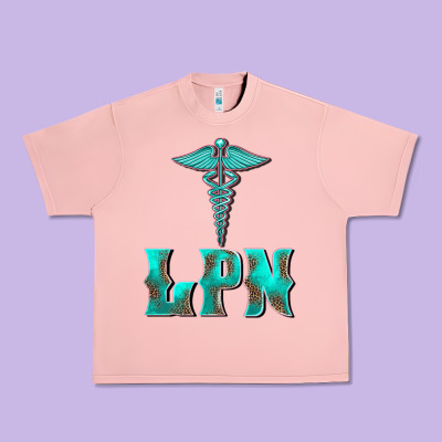 Licensed Practical Nurse Medical Symbol Urban Heavy Tee Designed By Barkaloodesign