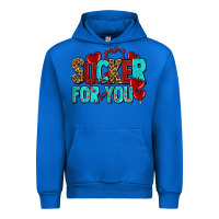 Cobalt sucker for you olivia Urban Hoodie - OliviaCreatesArt