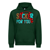 Forest Green sucker for you olivia Urban Hoodie - OliviaCreatesArt
