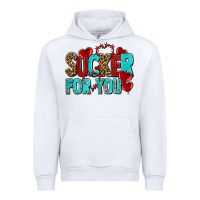 White sucker for you olivia Urban Hoodie - OliviaCreatesArt
