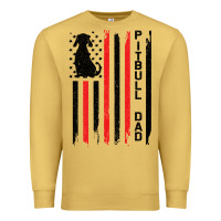 Antique Gold Pitbull Dad Premium Sweatshirt - Bettercallsaul