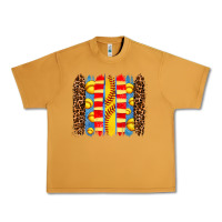 Peanut Butter softball  brushstrokes Urban Heavy Tee - AdoDesignShop