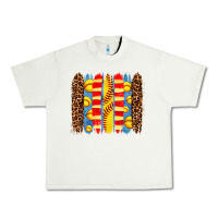 Pistachio softball  brushstrokes Urban Heavy Tee - AdoDesignShop