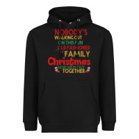 Black Nobody's Walking Out Old Fashioned Family Heavyweight Hoodie - Bettercallsaul