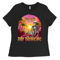 Black you had me at day drinking Ladies Tee - texasbilliewilder