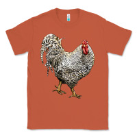 Copper Dominique Rooster Classic Tee - LillyAllenDesigns