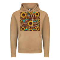 Vintage Camel sunflower and leopard seamless pattern Vintage Hoodie - BundleAndBundleShop