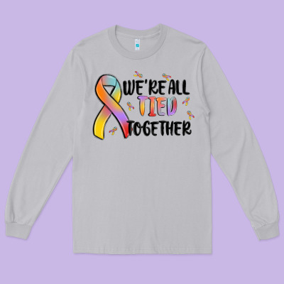 We Are All Tied Together Long Sleeve Tee Designed By Maliassmallbusiness
