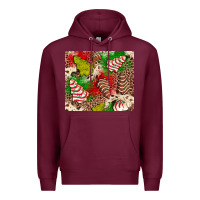 Burgundy little debbie tree cakes leopard Premium Hoodie - JahusDesignShop