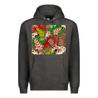 Charcoal Heather little debbie tree cakes leopard Premium Hoodie - JahusDesignShop