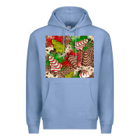 Colony Blue little debbie tree cakes leopard Premium Hoodie - JahusDesignShop