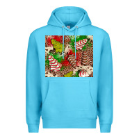 Ocean Blue little debbie tree cakes leopard Premium Hoodie - JahusDesignShop