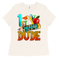 Bone 1st grade dude Ladies Tee - texasbilliewilder