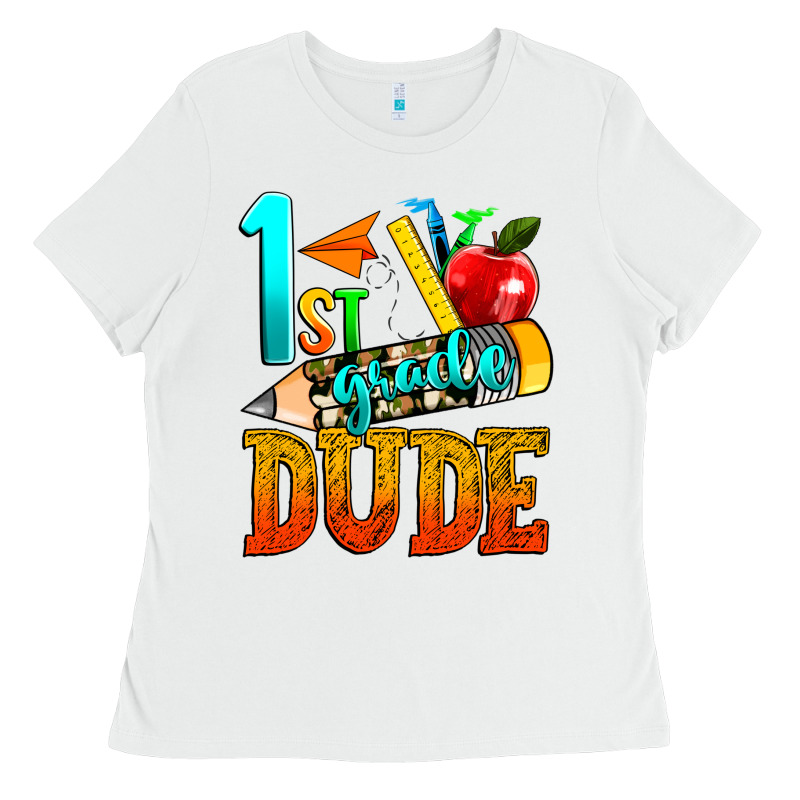 1st Grade Dude Ladies Tee by texasbilliewilder | Teevron
