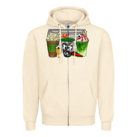 Sandshell soccer coffee cups bbs Zipper Hoodie - BundleAndBundleShop