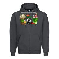 Smoke soccer coffee cups bbs Zipper Hoodie - BundleAndBundleShop