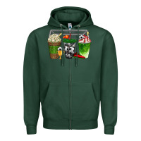 Sports Green soccer coffee cups bbs Zipper Hoodie - BundleAndBundleShop