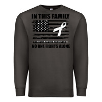 Smoke No One Fights Alone Pancreatic Cancer Awareness Premium Sweatshirt - Bettercallsaul